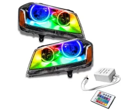 Oracle Lighting Pre-Assembled Halo Headlights ColorSHIFT w/ Simple Controller SMD HL Dodge Avenger SE/SXT 2008-2014