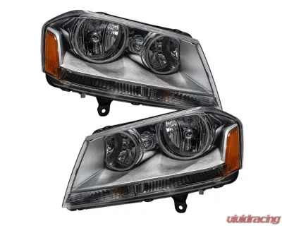 Oracle Lighting Pre-Assembled Halo Headlights ColorSHIFT w/ BC1 Controller SMD HL Dodge Avenger SE/SXT 2008-2014 - 8102-335