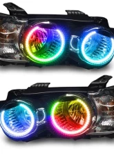 Oracle Lighting Pre-Assembled LED Halo Headlights ColorSHIFT w/o Controller SMD HL Chevrolet Sonic 2012-2015                                     - 8104-334 - Image 5