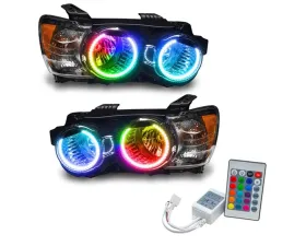 Oracle Lighting Pre-Assembled LED Halo Headlights ColorSHIFT w/ Simple Controller SMD HL Chevrolet Sonic 2012-2015