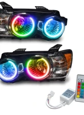 Oracle Lighting Pre-Assembled LED Halo Headlights ColorSHIFT w/ Simple Controller SMD HL Chevrolet Sonic 2012-2015                                     - 8104-504 - Image 5