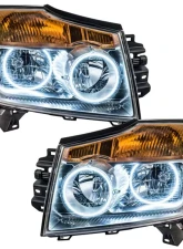 Oracle Lighting Pre-Assembled Halo Headlights White Color SMD HL Nissan Armada 2008-2014                                     - 8106-001 - Image 5