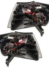 Oracle Lighting Pre-Assembled Halo Headlights ColorSHIFT w/o Controller SMD HL Nissan Armada 2008-2014                                     - 8106-334 - Image 4