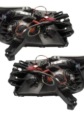 Oracle Lighting Pre-Assembled Halo Headlights ColorSHIFT w/o Controller SMD HL Nissan Armada 2008-2014                                     - 8106-334 - Image 5