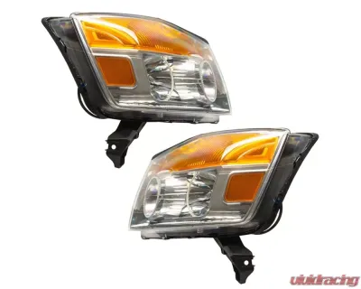 Oracle Lighting Pre-Assembled Halo Headlights ColorSHIFT w/o Controller SMD HL Nissan Armada 2008-2014 - 8106-334