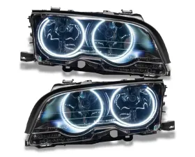 Oracle Lighting Pre-Assembled Headlights (HID Style) White Color SMD HL BMW 3 Series E46 Convertible/Coupe 1998-2000