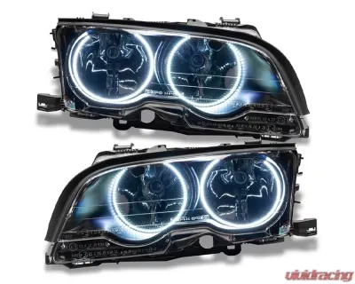 Oracle Lighting Pre-Assembled Headlights (HID Style) White Color SMD HL BMW 3 Series E46 Convertible/Coupe 1998-2000 - 8113-001