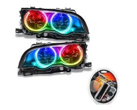 Oracle Lighting Pre-Assembled Headlights (HID Style) ColorSHIFT SMD HL BMW 3 Series E46 Convertible/Coupe 1998-2000