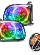 Oracle Lighting Pre-Assembled LED Halo Headlights ColorSHIFT SMD HL Toyota Tundra Double Cab 2005-2006                                     - 8156-330 - Image 5