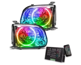 Oracle Lighting Pre-Assembled LED Halo Headlights ColorSHIFT w/ 2.0 Controller SMD HL Toyota Tundra Double Cab 2005-2006