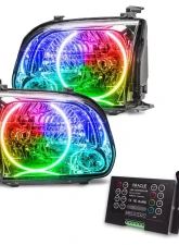 Oracle Lighting Pre-Assembled LED Halo Headlights ColorSHIFT w/ 2.0 Controller SMD HL Toyota Tundra Double Cab 2005-2006                                     - 8156-333 - Image 5