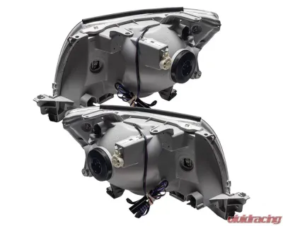 Oracle Lighting Pre-Assembled Halo Headlights (Black Housing) ColorSHIFT w/ 2.0 Controller SMD HL Toyota Tacoma 2005-2011 - 8161-333