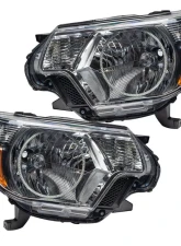 Oracle Lighting Pre-Assembled LED Halo Headlights (Chrome Housing) ColorSHIFT w/ BC1 Controller SMD HL Toyota Tacoma 2012-2015                                     - 8163-335 - Image 2