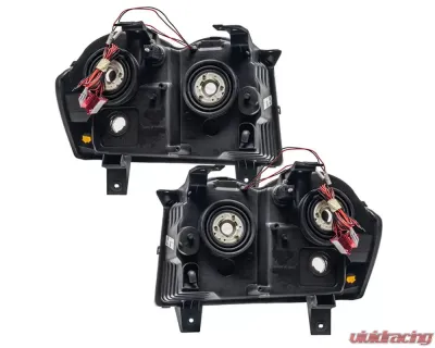 Oracle Lighting Pre-Assembled LED Halo Headlights (Non-HID Chrome) ColorSHIFT w/ 2.0 Controller SMD HL Jeep Grand Cherokee 2005-2007 - 8164-333