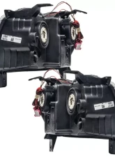 Oracle Lighting Pre-Assembled LED Halo Headlights (Non-HID Chrome) ColorSHIFT w/ 2.0 Controller SMD HL Jeep Grand Cherokee 2005-2007                                     - 8164-333 - Image 5