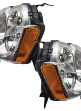 Oracle Lighting Pre-Assembled LED Halo Headlights (Non-HID Chrome) ColorSHIFT w/ 2.0 Controller SMD HL Jeep Grand Cherokee 2005-2007                                     - 8164-333 - Image 3