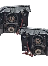 Oracle Lighting Pre-Assembled Halo Headlights (Round Ring) White Color SMD HL - Round Ring Design GMC Sierra 2007-2013                                     - 8165-001 - Image 4