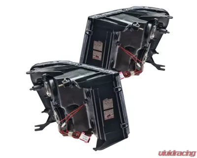 Oracle Lighting Pre-Assembled Halo Headlights (Round Ring) White Color SMD HL - Round Ring Design GMC Sierra 2007-2013 - 8165-001