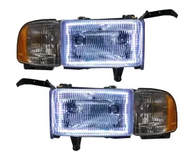 Oracle Lighting Pre-Assembled Halo Headlights White Color SMD HL Dodge Ram 1500 | 2500 | 3500 1994-2001