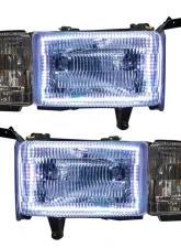 Oracle Lighting Pre-Assembled Halo Headlights White Color SMD HL Dodge Ram 1500 | 2500 | 3500 1994-2001                                     - 8167-001 - Image 5