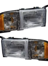 Oracle Lighting Pre-Assembled Halo Headlights ColorSHIFT w/ Simple Controller SMD HL Dodge Ram 1500 | 2500 | 3500 1994-2002                                     - 8167-504 - Image 3