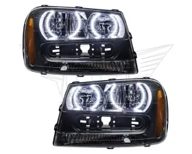 Oracle Lighting Pre-Assembled EDL Halo Headlights White Color SMD HL Chevrolet Trail Blazer 2002-2009
