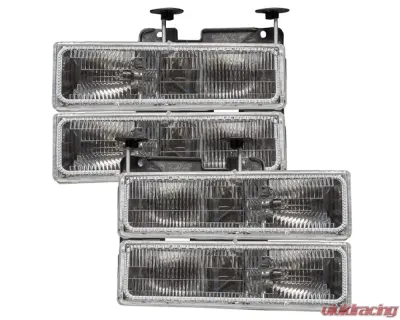 Oracle Lighting Pre-Assembled Halo Headlights ColorSHIFT w/ 2.0 Controller SMD HL Chevrolet Tahoe 1992-2000 - 8172-333