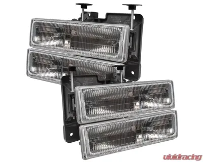 Oracle Lighting Pre-Assembled Halo Headlights ColorSHIFT w/ 2.0 Controller SMD HL Chevrolet Tahoe 1992-2000 - 8172-333