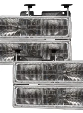 Oracle Lighting Pre-Assembled Halo Headlights ColorSHIFT w/ RF Controller SMD HL GMC Yukon 1992-2000                                     - 8173-330 - Image 2