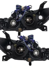 Oracle Lighting Pre-Assembled Halo Headlights (4DR Halogen Style) ColorSHIFT w/ BC1 Controller SMD HL Mazda 3 2004-2009                                     - 8174-335 - Image 5