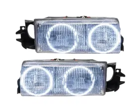 Oracle Lighting Pre-Assembled LED Halo Headlights (4DR Halogen Style) White Color SMD HL Chevrolet Caprice 1991-1996