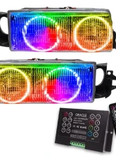 Oracle Lighting Pre-Assembled LED Halo Headlights (4DR Halogen Style) ColorSHIFT w/ 2.0 Controller SMD HL Chevrolet Caprice 1991-1996                                     - 8178-333 - Image 5