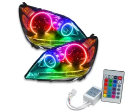 Oracle Lighting Pre-Assembled LED Halo Headlights Kit ColorSHIFT w/ Simple Controller SMD HL Honda Odyssey 2008-2010