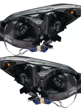 Oracle Lighting Pre-Assembled LED Halo Headlights Kit ColorSHIFT w/ BC1 Controller SMD HL Honda Odyssey 2008-2010                                     - 8184-335 - Image 4