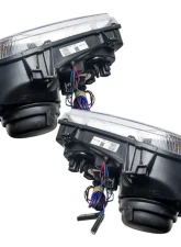 Oracle Lighting Pre-Assembled Halo Headlights (HID Style - No Bulbs) ColorSHIFT w/ 2.0 Controller SMD HL Chrysler 300C V8 2005-2010                                     - 8186-333 - Image 4