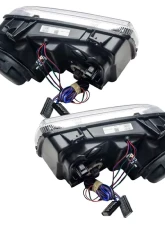 Oracle Lighting Pre-Assembled Halo Headlights (HID Style - No Bulbs) ColorSHIFT w/ 2.0 Controller SMD HL Chrysler 300C V8 2005-2010                                     - 8186-333 - Image 5