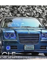 Oracle Lighting Pre-Assembled Halo Headlights (HID Style - No Bulbs) ColorSHIFT w/ 2.0 Controller SMD HL Chrysler 300C V8 2005-2010                                     - 8186-333 - Image 7
