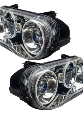 Oracle Lighting Pre-Assembled Halo Headlights (HID Style - No Bulbs) ColorSHIFT w/ 2.0 Controller SMD HL Chrysler 300C V8 2005-2010                                     - 8186-333 - Image 3