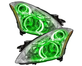 Oracle Lighting Pre-Assembled LED Halo Headlights Green Color SMD HL Nissan Altima Sedan 2010-2012