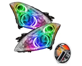 Oracle Lighting Pre-Assembled LED Halo Headlights ColorSHIFT SMD HL Nissan Altima Sedan 2010-2012