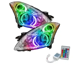 Oracle Lighting Pre-Assembled LED Halo Headlights ColorSHIFT w/ Simple Controller SMD HL Nissan Altima Sedan 2010-2012