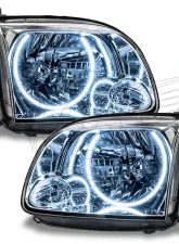 Oracle Lighting Pre-Assembled LED Halo Headlights White Color Regular/Accessible Cab SMD HL Toyota Tundra 2005-2006                                     - 8193-001 - Image 5