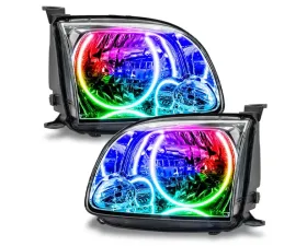 Oracle Lighting Pre-Assembled LED Halo Headlights ColorSHIFT w/o Controller Regular/Accessible Cab SMD HL Toyota Tundra 2005-2006