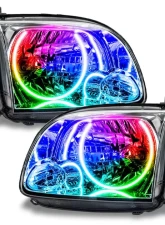 Oracle Lighting Pre-Assembled LED Halo Headlights ColorSHIFT w/o Controller Regular/Accessible Cab SMD HL Toyota Tundra 2005-2006                                     - 8193-334 - Image 5