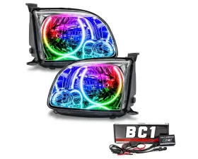 Oracle Lighting Pre-Assembled LED Halo Headlights ColorSHIFT w/ BC1 Controller Regular/Accessible Cab SMD HL Toyota Tundra 2005-2006