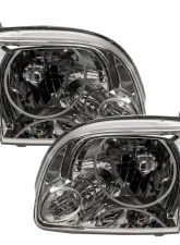 Oracle Lighting Pre-Assembled LED Halo Headlights ColorSHIFT w/ 2.0 Controller Regular/Accessible Cab SMD HL Toyota Tundra 2005-2006                                     - 8193-333 - Image 2