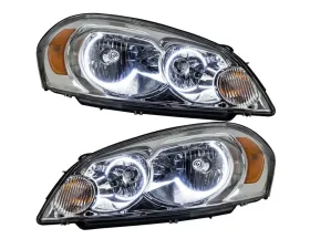Oracle Lighting Non-Projector Pre-Assembled Headlights LED Halo Kit White Chevrolet Impala 2006-2013