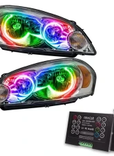 Oracle Lighting Non-Projector Pre-Assembled Headlights LED Halo Kit ColorSHIFT w/ 2.0 Controller Chevrolet Impala 2006-2013                                     - 8898-333 - Image 5