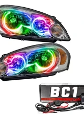Oracle Lighting Non-Projector Pre-Assembled Headlights LED Halo Kit ColorSHIFT w/ BC1 Controller Chevrolet Impala 2006-2013                                     - 8898-335 - Image 5