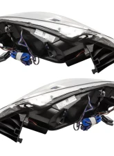 Oracle Lighting Non-Projector Pre-Assembled Headlights LED Halo Kit ColorSHIFT w/o Controller Chevrolet Impala 2006-2013                                     - 8898-334 - Image 4